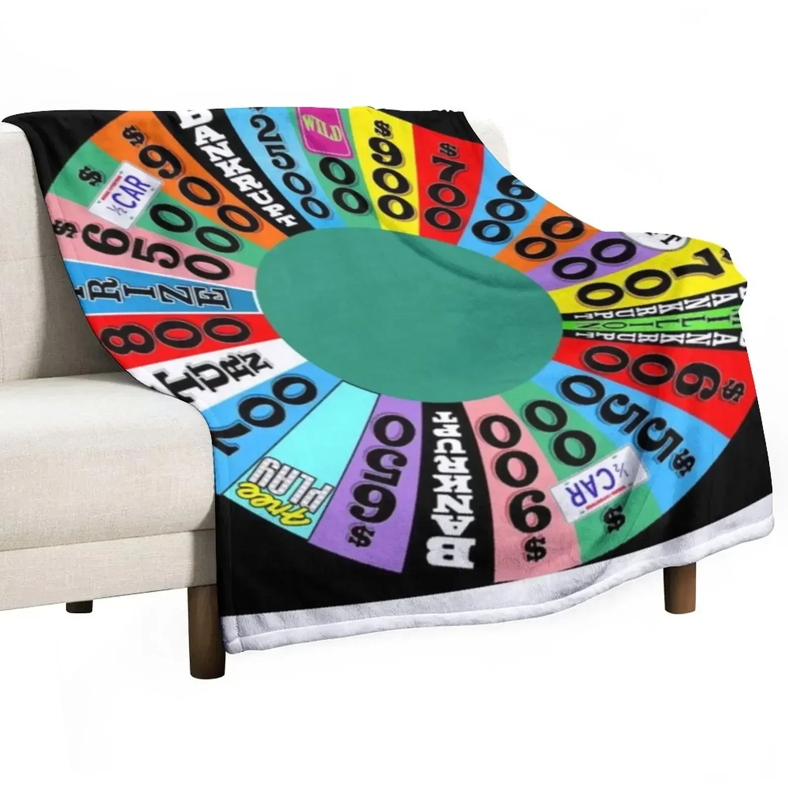 Home Decor On Wheels - Rad mit Preisen, $-Beträgen, Wurfdecke, Reise-Dekorationsdecke,