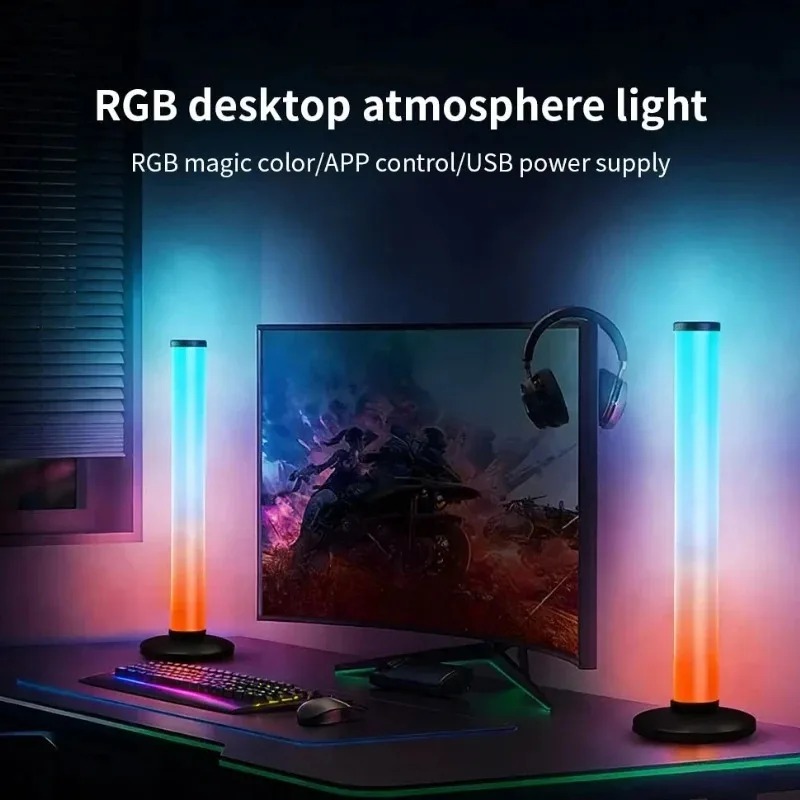 Home Decor App Free - RGB LED-Lichtleiste USB-betrieben, Smart-TV Ambientebeleuchtung mit