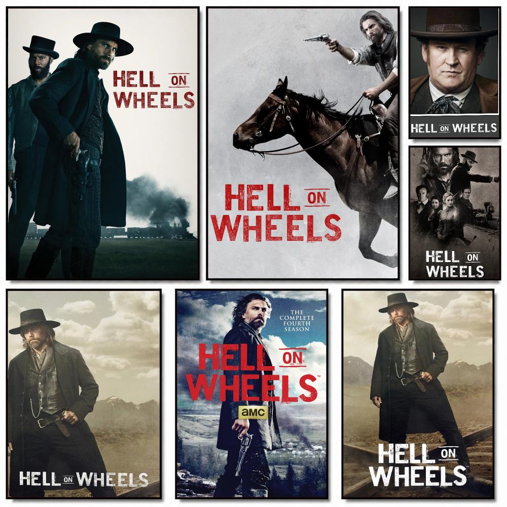 Home Decor On Wheels - TV-Serie H-Hell on Wheels-S Poster, abnehmbarer