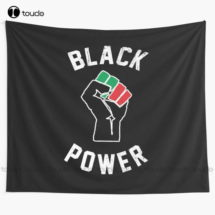 Home Decor Website - Black Power Fist Tapisserie Tapisserie Website