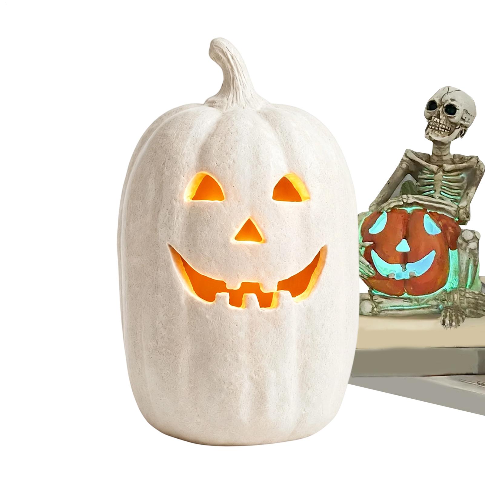 Home Decor Handmade - Halloween-Kürbisse zum Basteln, handgefertigtes Kürbis-Tischdeko aus