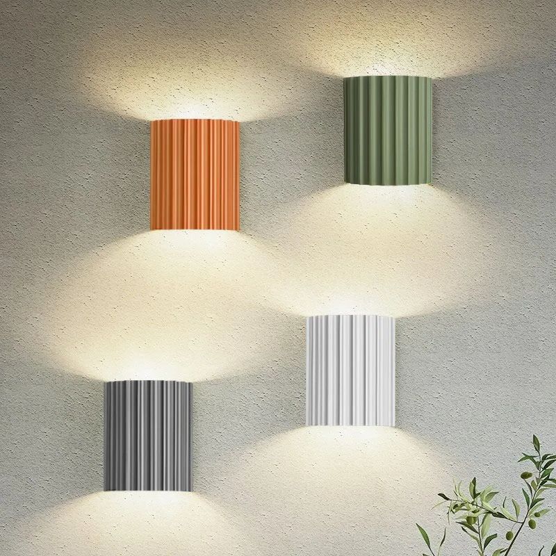 Home Decor Wall Molding - Moderne Wandleuchte LED Macaron Harz G9