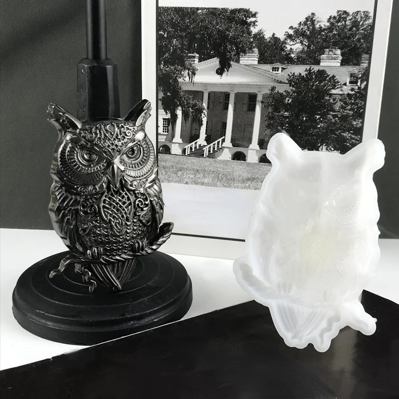 Home Decor Wall Molding - Kreative Eule Ornamente Epoxidharz Form DIY