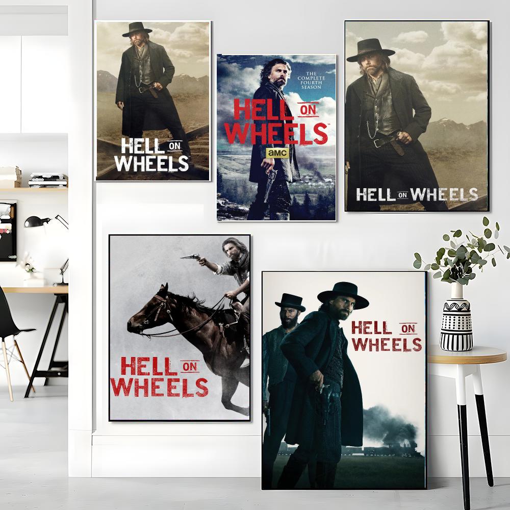 Home Decor On Wheels - TV-Serie H-Hell on Wheels-S Gemälde Kalligraphie