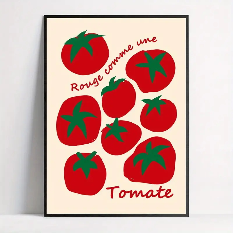 Moderne bunte rote Tomaten Wan – Home Decor Nz Bewertung und Preis