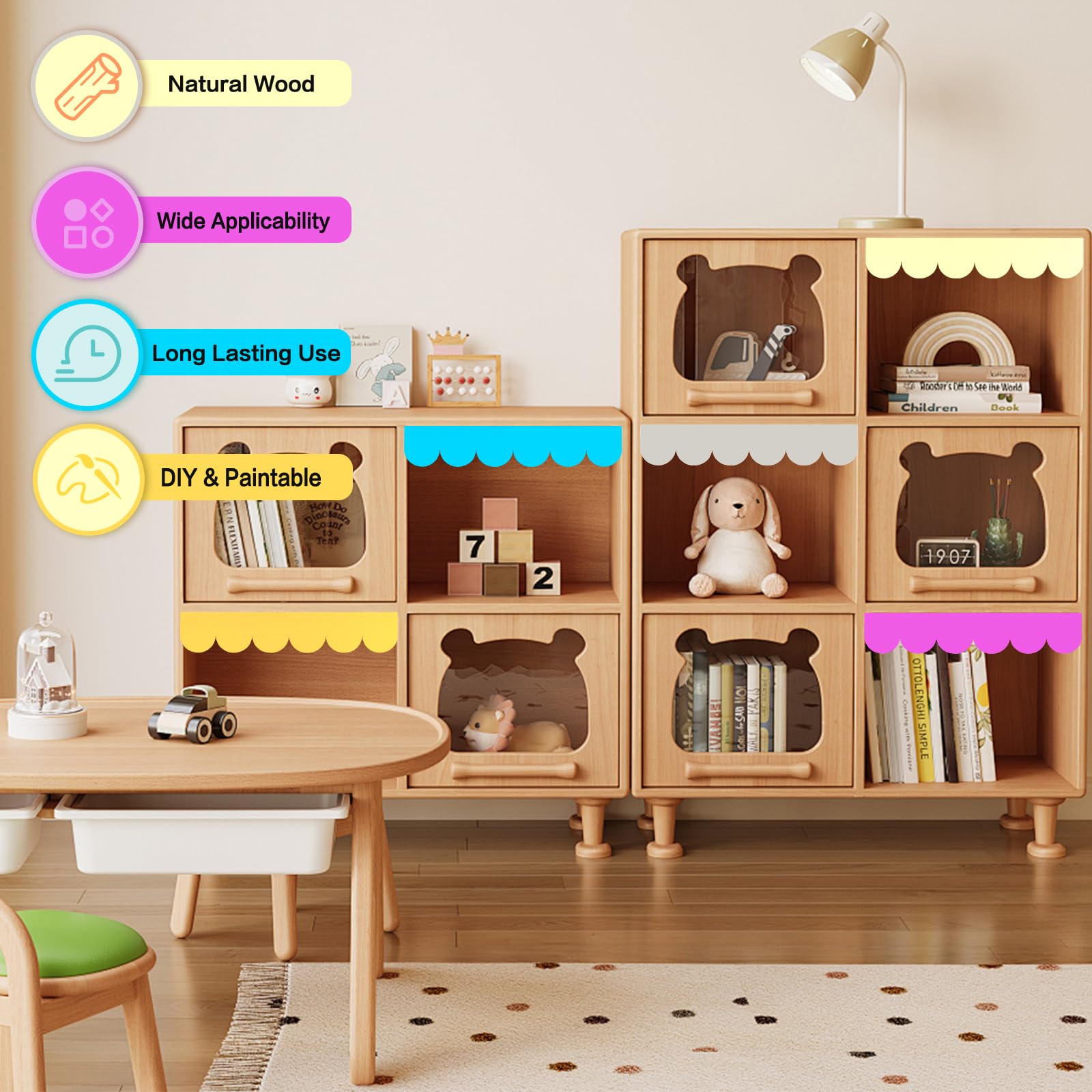 12 Stück gewellte Holzleisten  – Home Decor Wall Molding Bewertung und Preis