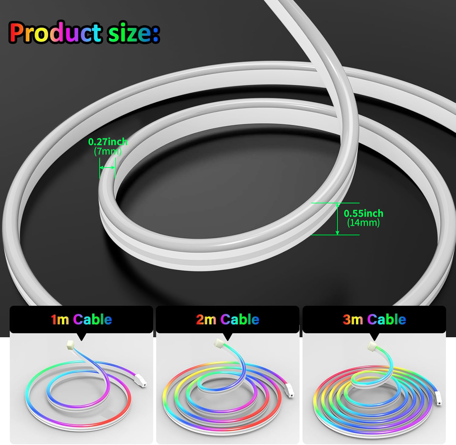 Bluetooth RGB Neon LED-Streife – Home Decor App Free Bewertung und Preis