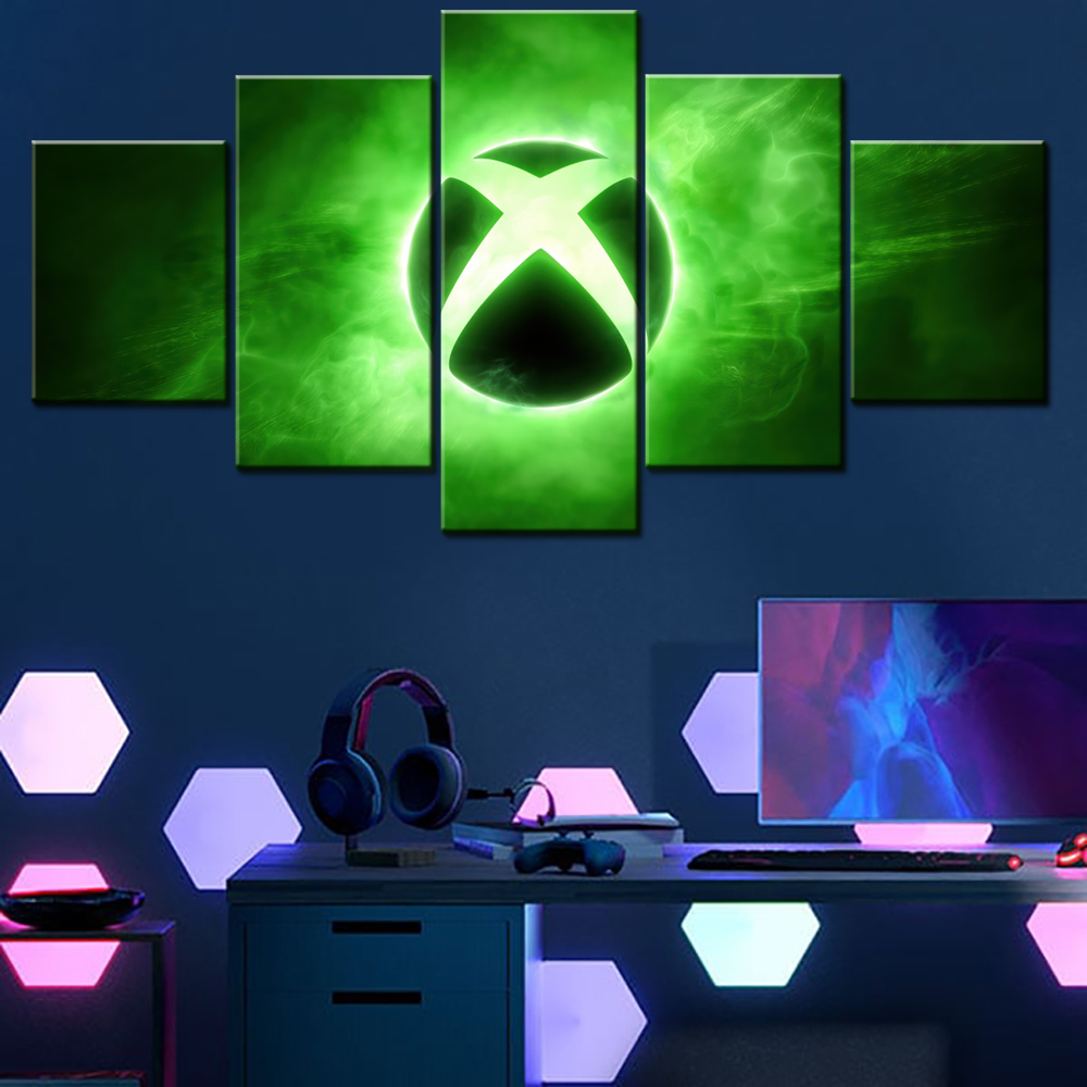 5-teiliges Leinwand-Wandkunst- – Home Decor Xbox Games Bewertung und Preis