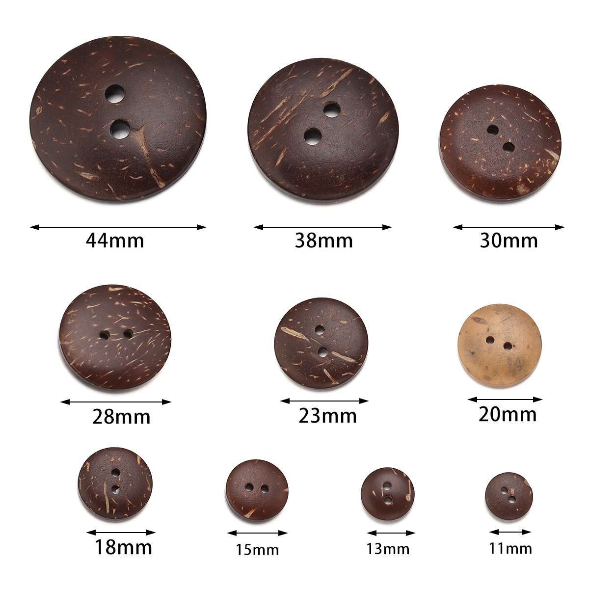 10-100pcs Natürliche Kokosnuss – Home Decor Handmade Bewertung und Preis
