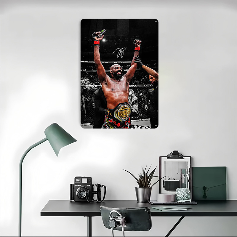 Jon Jones Victory Celebration  – Victory Home Decor Bewertung und Preis