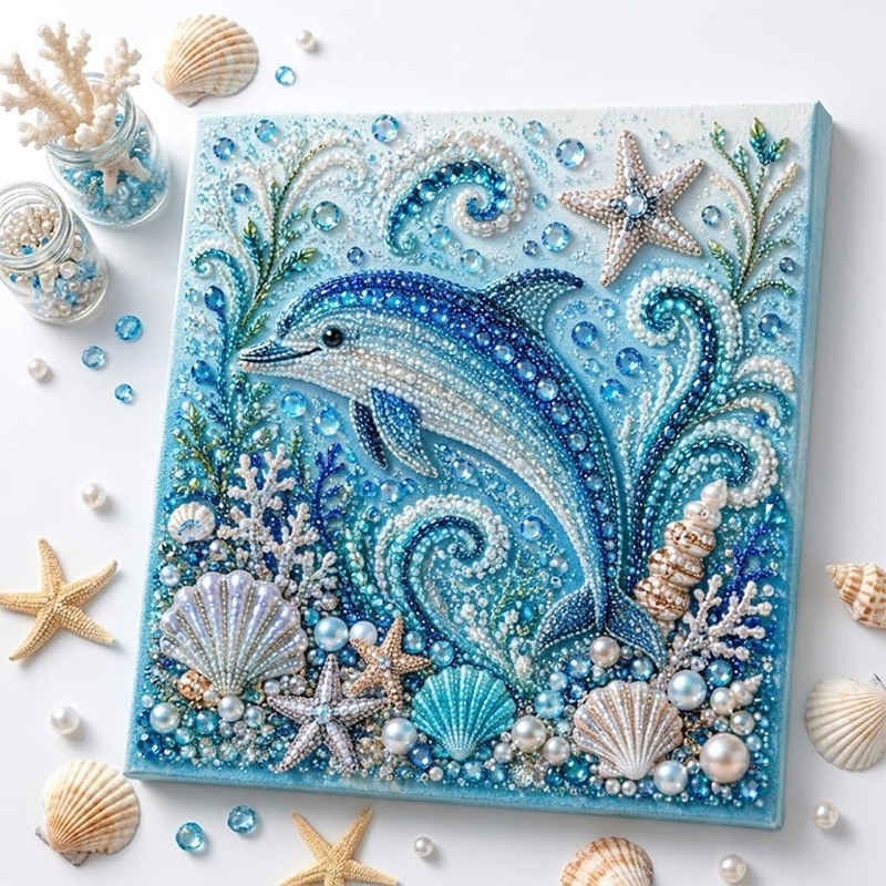 Ozean-Thema Perlen-Kunst DIY-S – Home Decor Etsy Bewertung und Preis