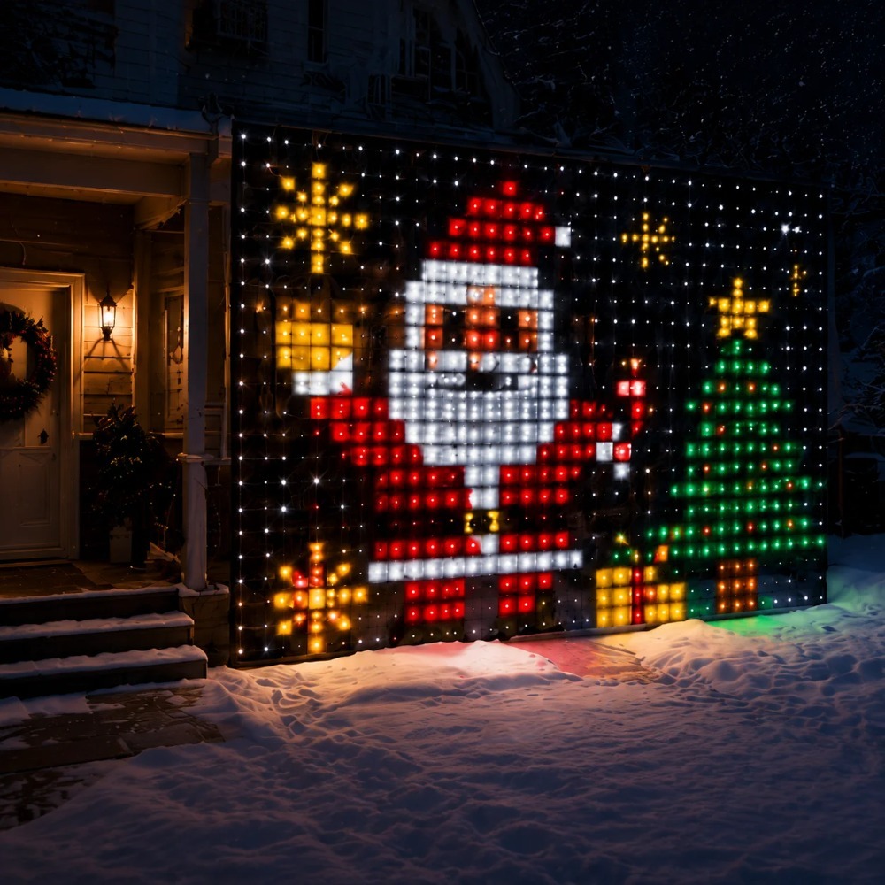 LED-Pixel-Lichtvorhang mit Blu – Home Decor App Free Bewertung und Preis