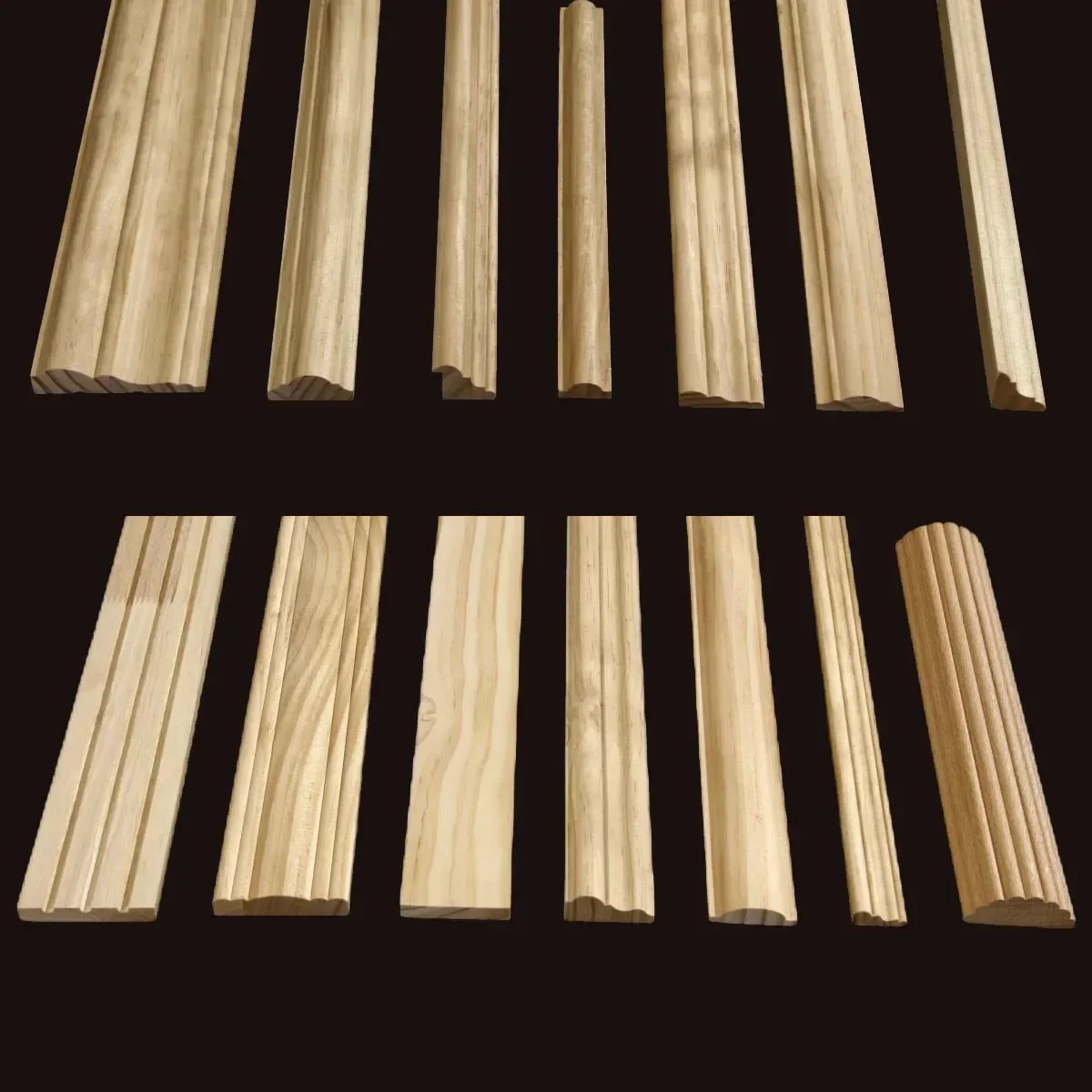 Dekorative Holzleisten, Holzmö – Home Decor Wall Molding Bewertung und Preis
