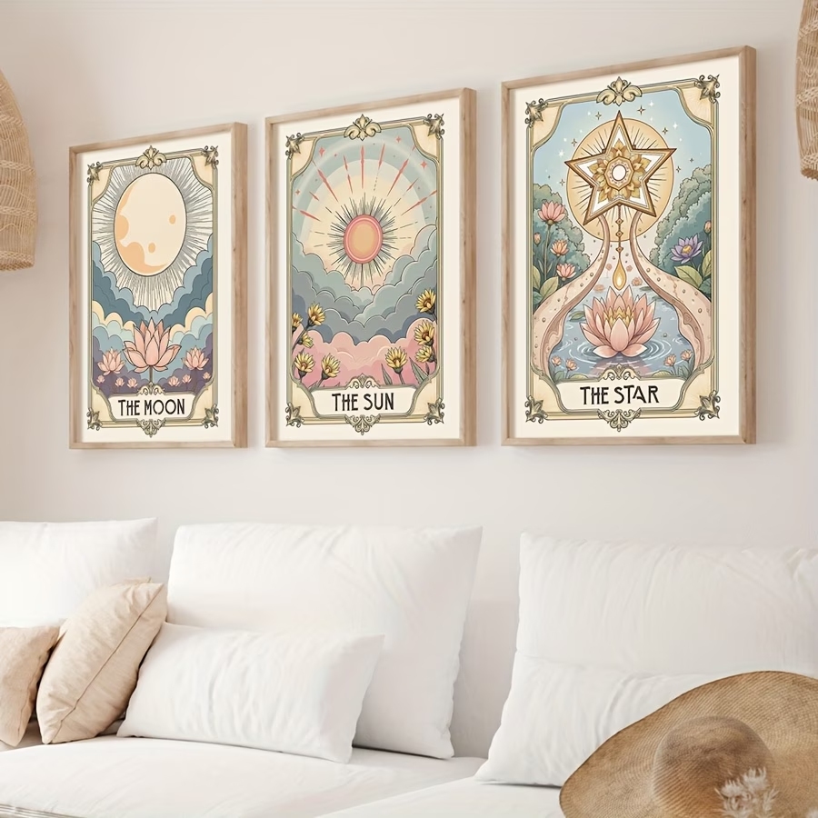 Moderner Boho-Tarot-Wandkunstd – Home Decor Nz Bewertung und Preis