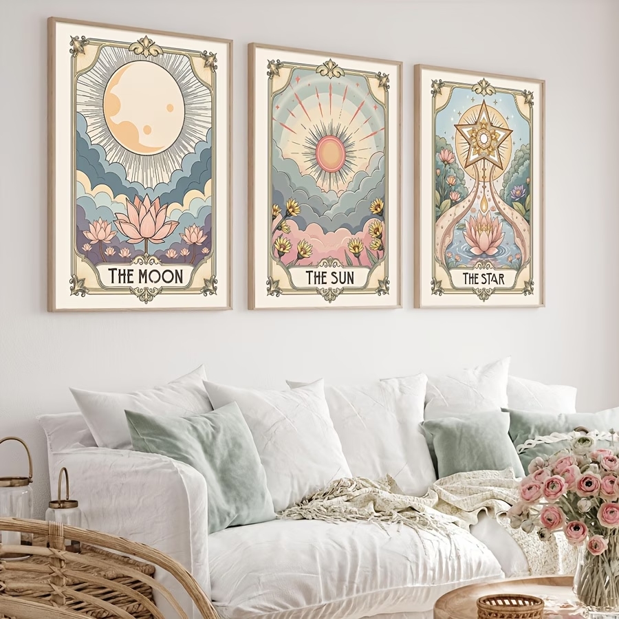 Moderner Boho-Tarot-Wandkunstd – Home Decor Nz Bewertung und Preis