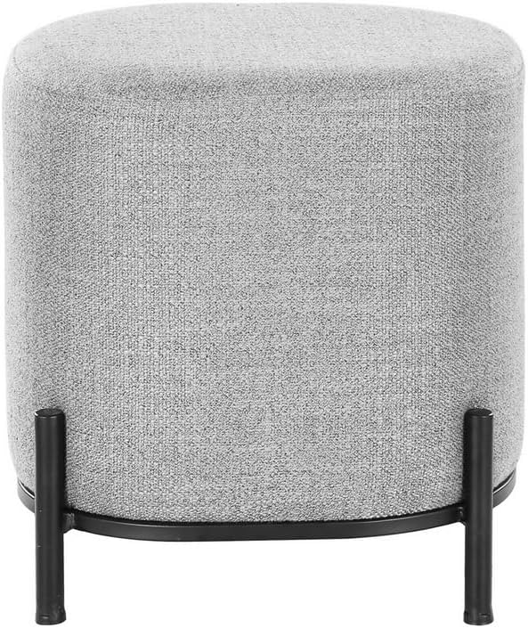 **/Ottomane, runder Fußhocker, – Vanity Home Decor Bewertung und Preis