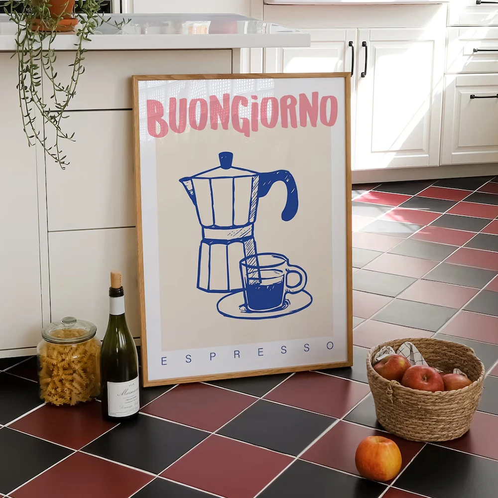 Moderne Kaffee Espresso Wand K – Home Decor Nz Bewertung und Preis