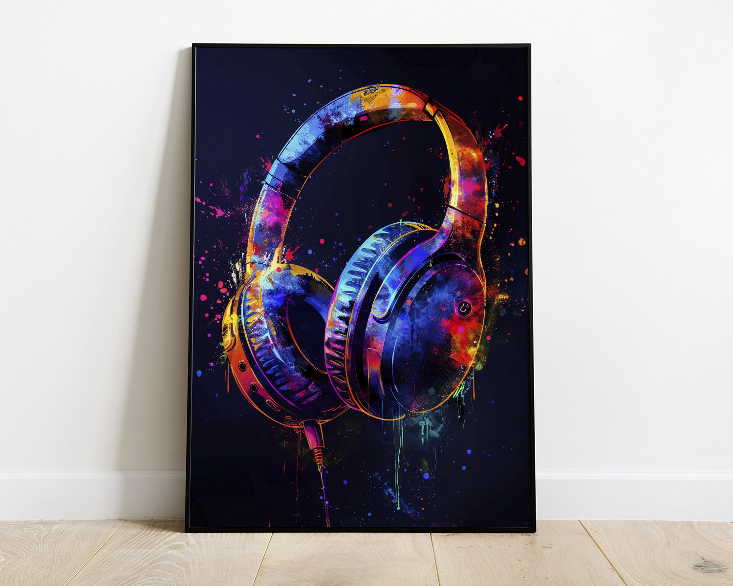 Aquarell Neon Videospiel-Poste – Home Decor Xbox Games Bewertung und Preis