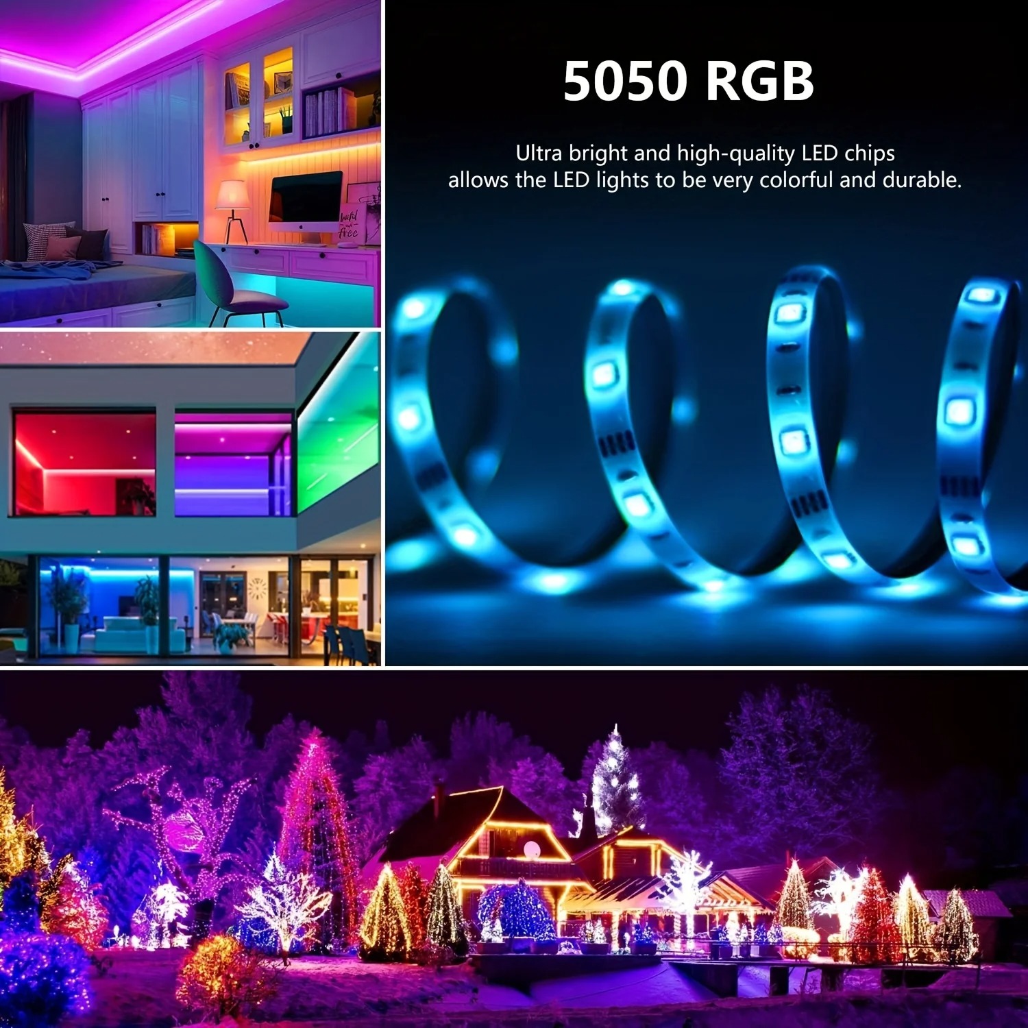 10M 20M 30M RGB LED-Lichtstrei – Home Decor App Free Bewertung und Preis
