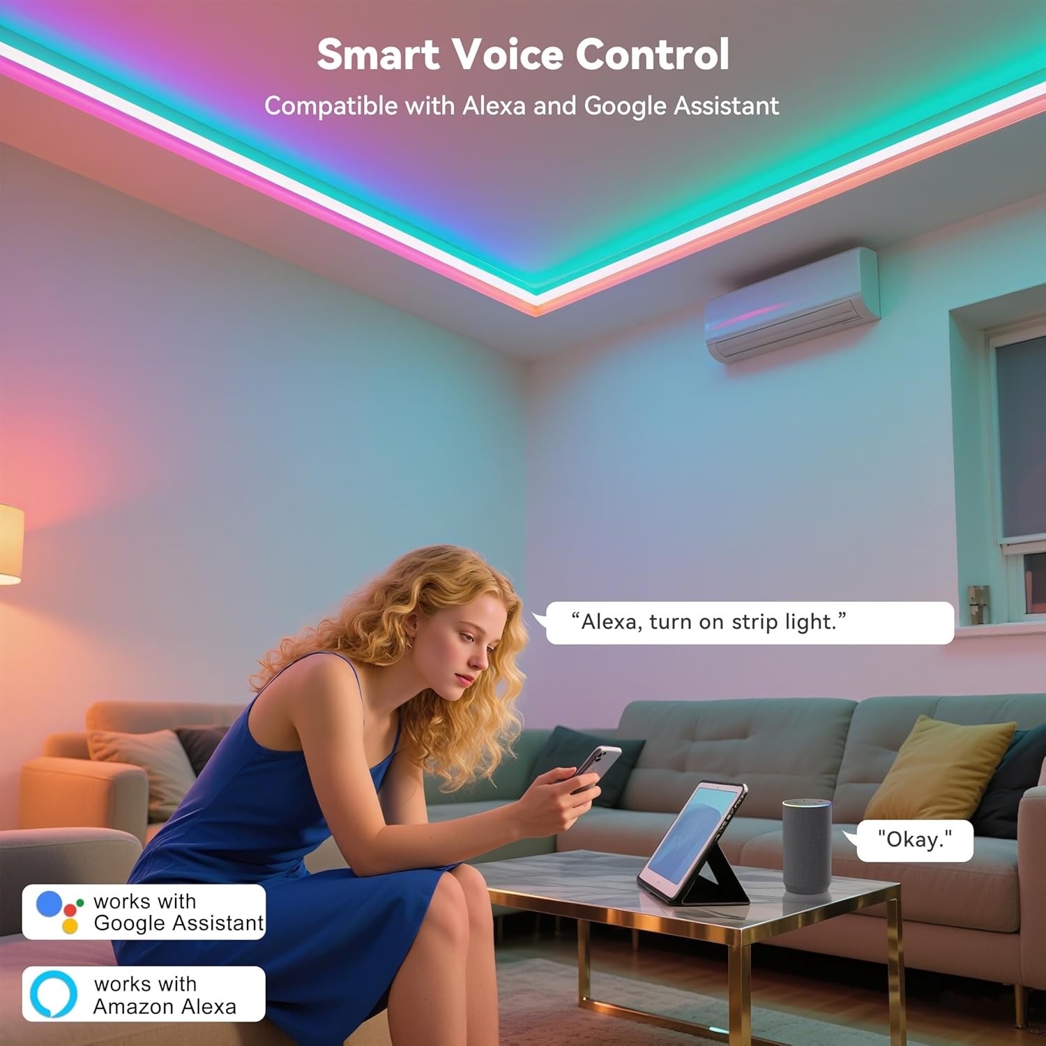 10M 20M 30M RGB LED-Lichtstrei – Home Decor App Free Bewertung und Preis