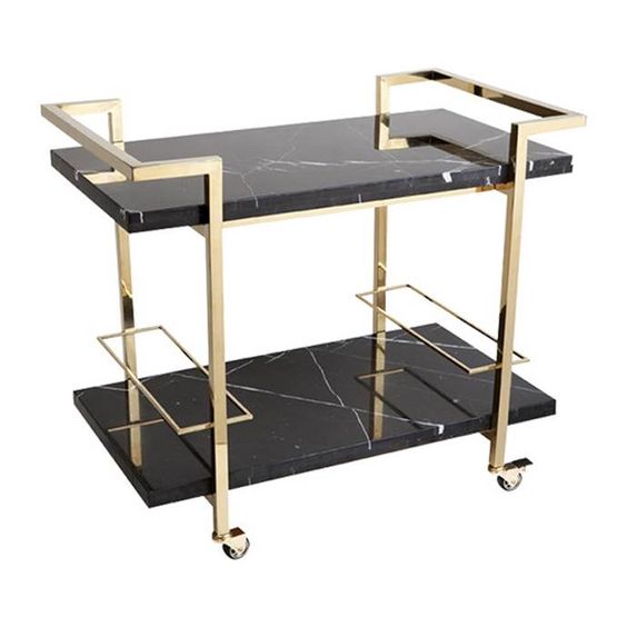 Luxus-Servicewagen für Hotel-  – Home Decor On Wheels Bewertung und Preis