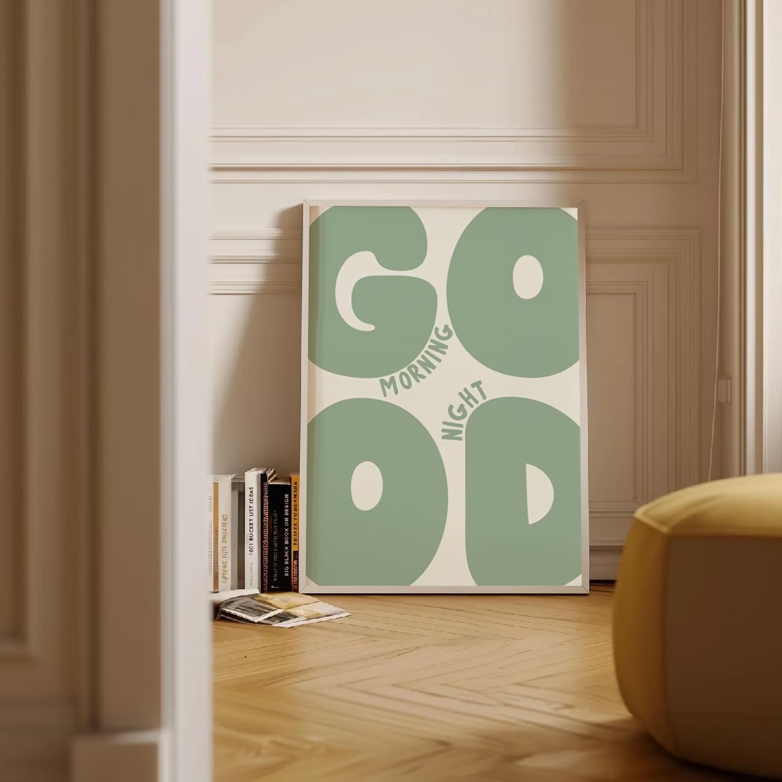 Moderne grüne Wandkunst mit Gu – Home Decor Nz Bewertung und Preis