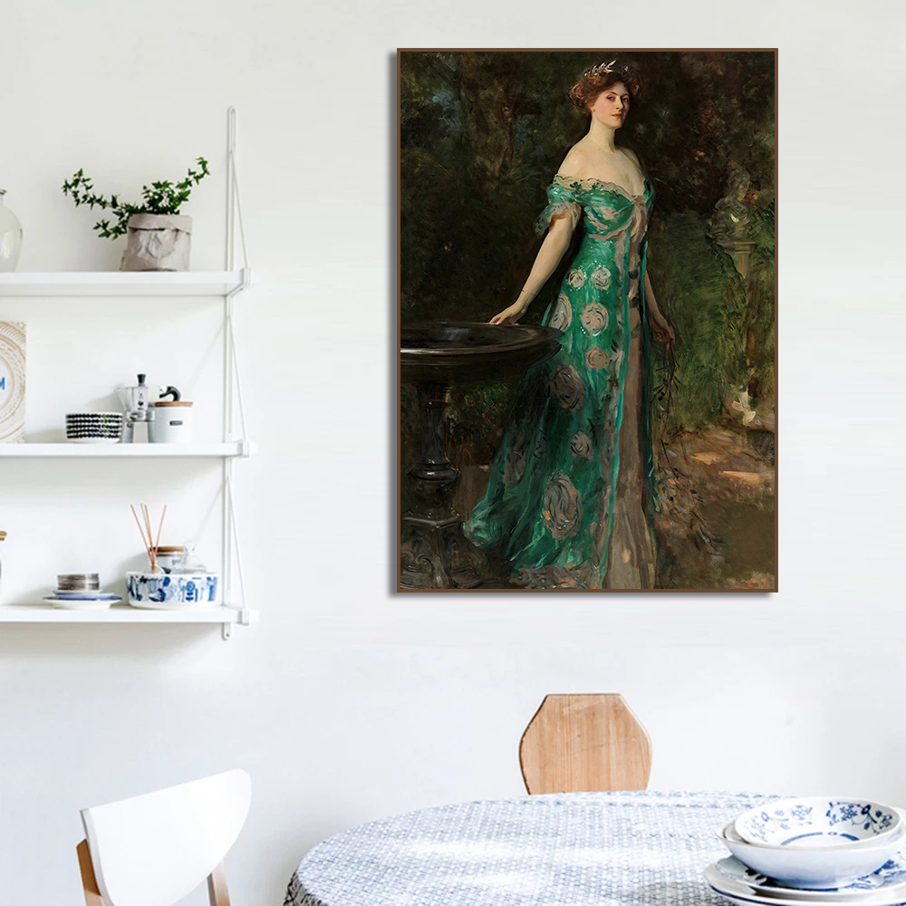 Renaissance Frauenporträt Post – Victory Home Decor Bewertung und Preis