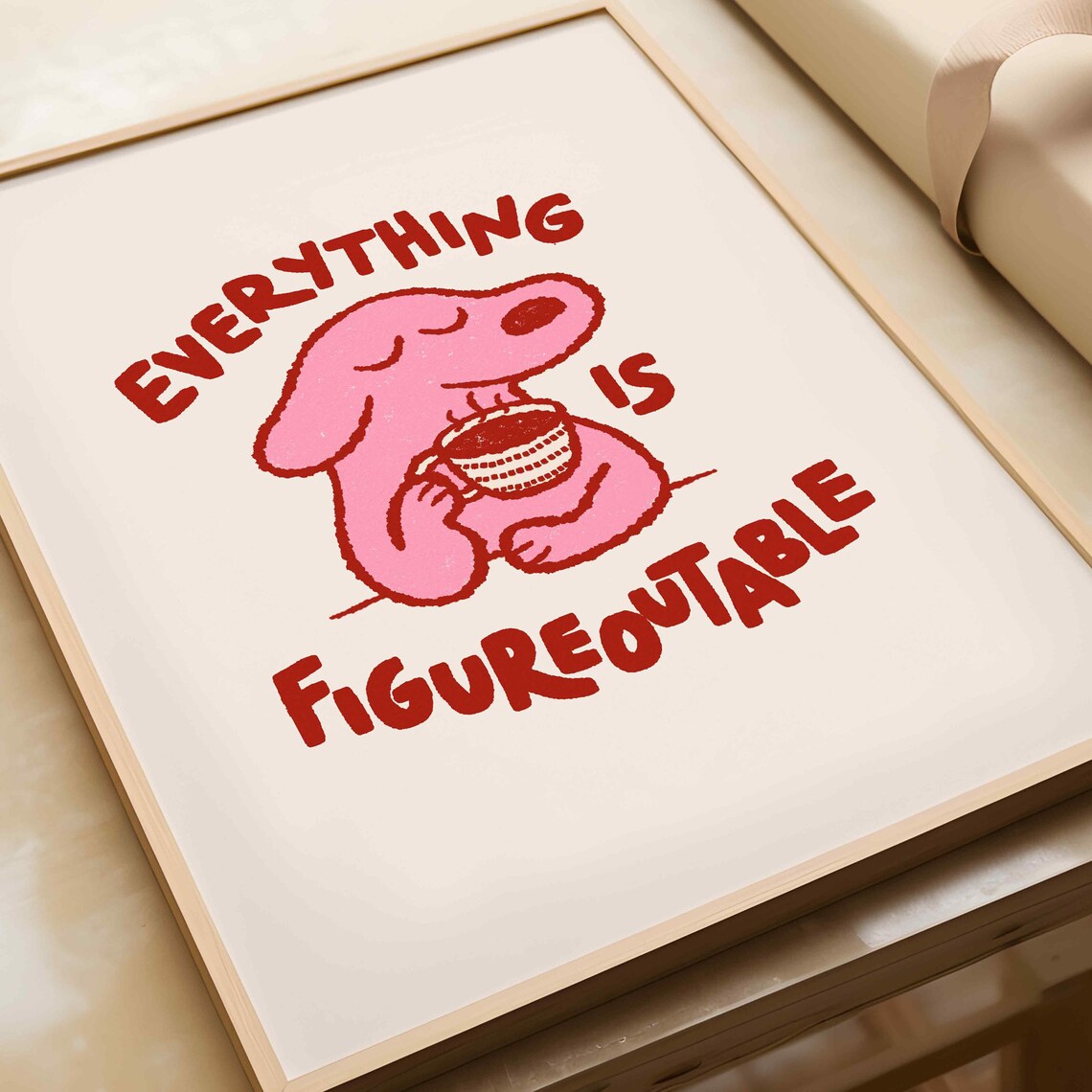 Everything Is Figureoutable Mo – Home Decor Nz Bewertung und Preis