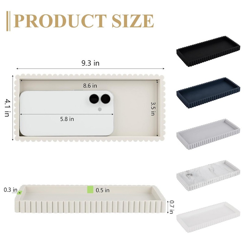 Silikon-Aufbewahrungstablett m – Vanity Home Decor Bewertung und Preis