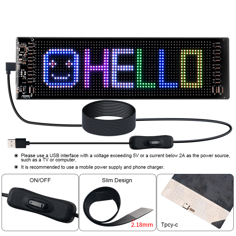 LED-Matrix-Pixel-Panel, scroll – Home Decor App Free Bewertung und Preis