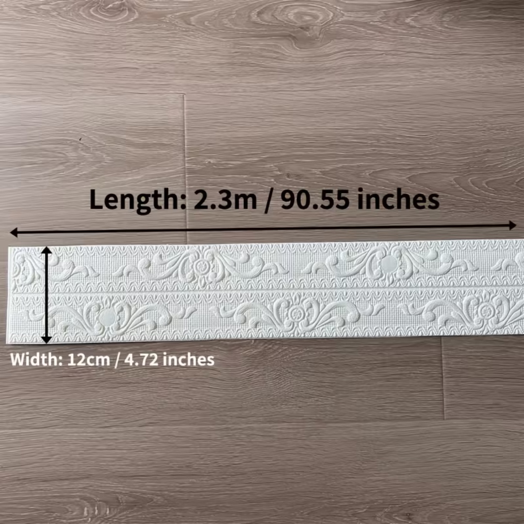 1 Stück flexible Schaumstoff-Z – Home Decor Wall Molding Bewertung und Preis
