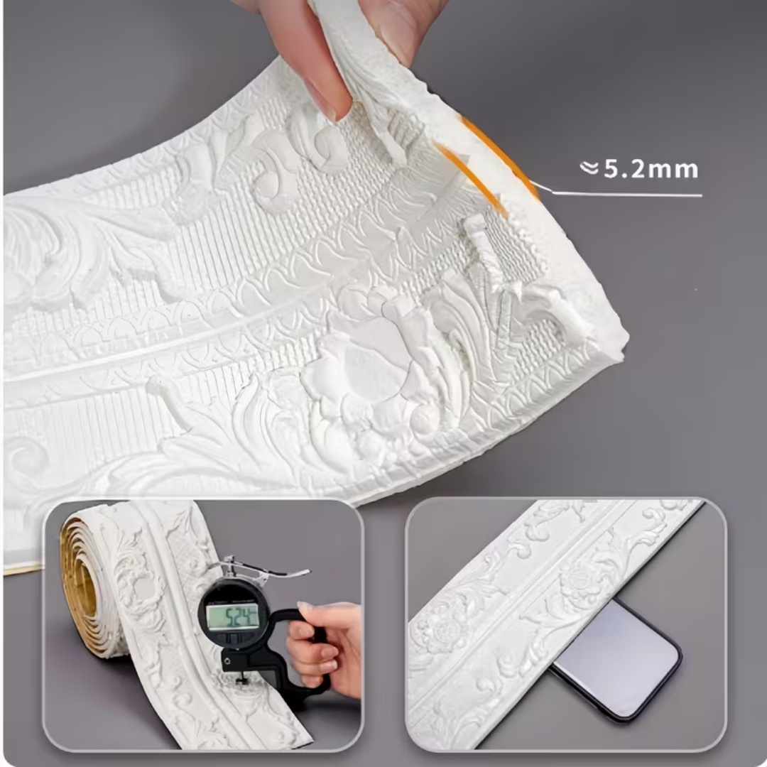 1 Stück flexible Schaumstoff-Z – Home Decor Wall Molding Bewertung und Preis