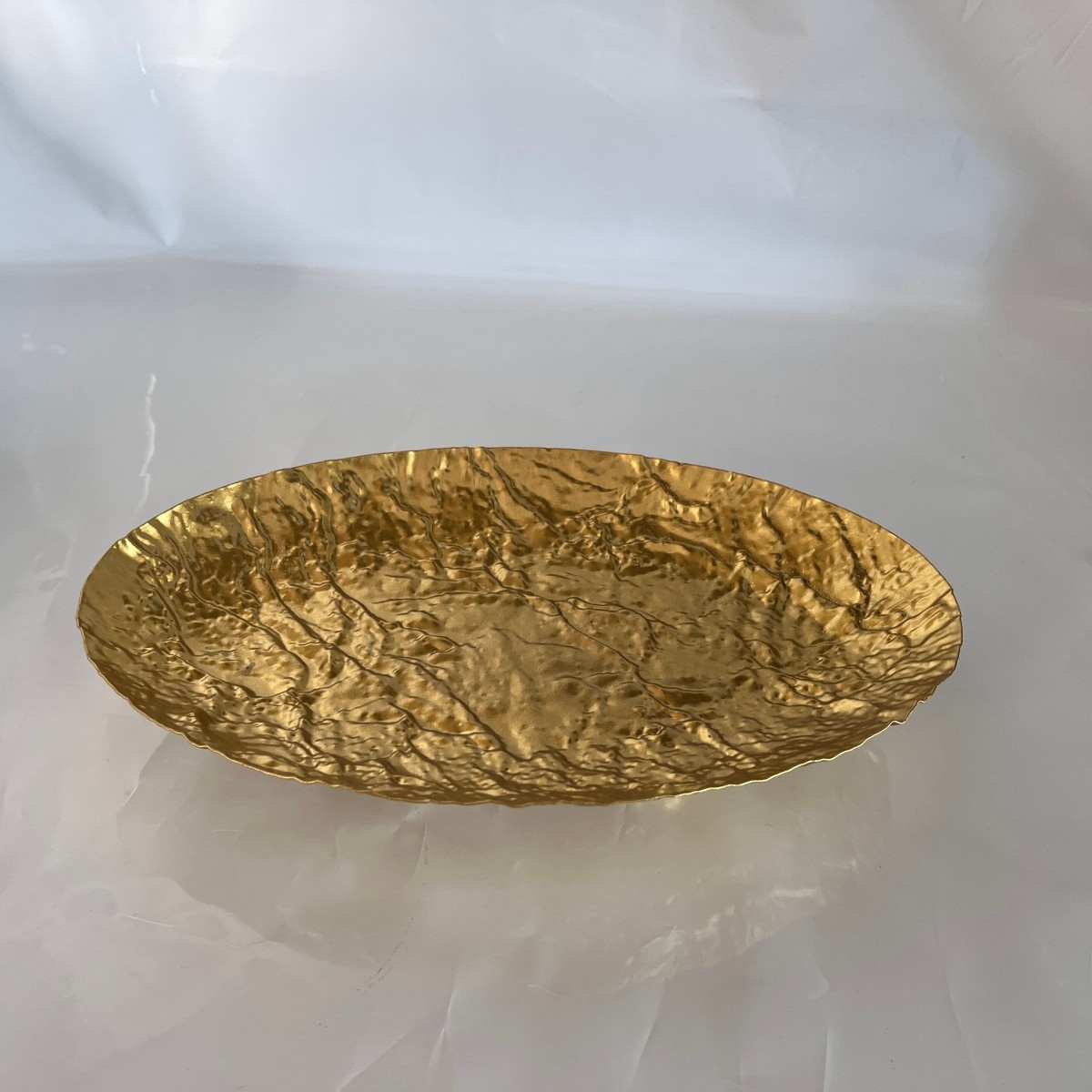 Luxuriöses Goldmetalltablett m – Vanity Home Decor Bewertung und Preis