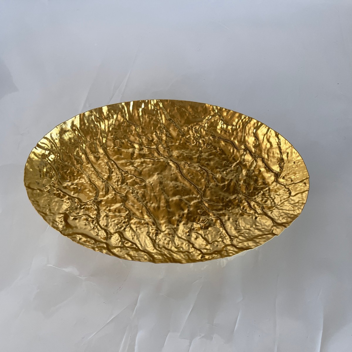 Luxuriöses Goldmetalltablett m – Vanity Home Decor Bewertung und Preis