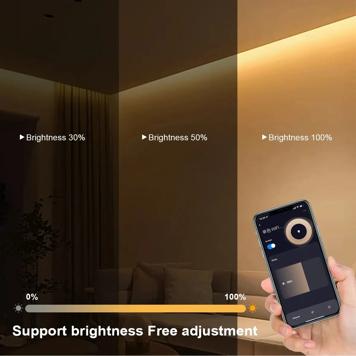 Tuya Smart COB LED-Lichtband,  – Home Decor App Free Bewertung und Preis