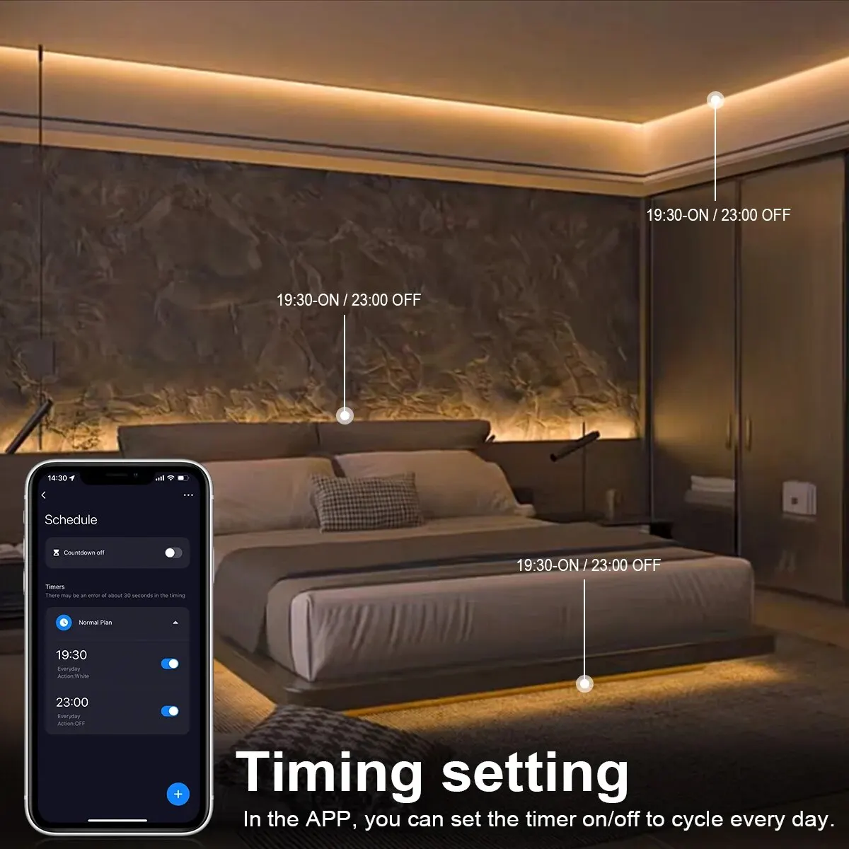 Tuya Smart COB LED-Lichtband,  – Home Decor App Free Bewertung und Preis