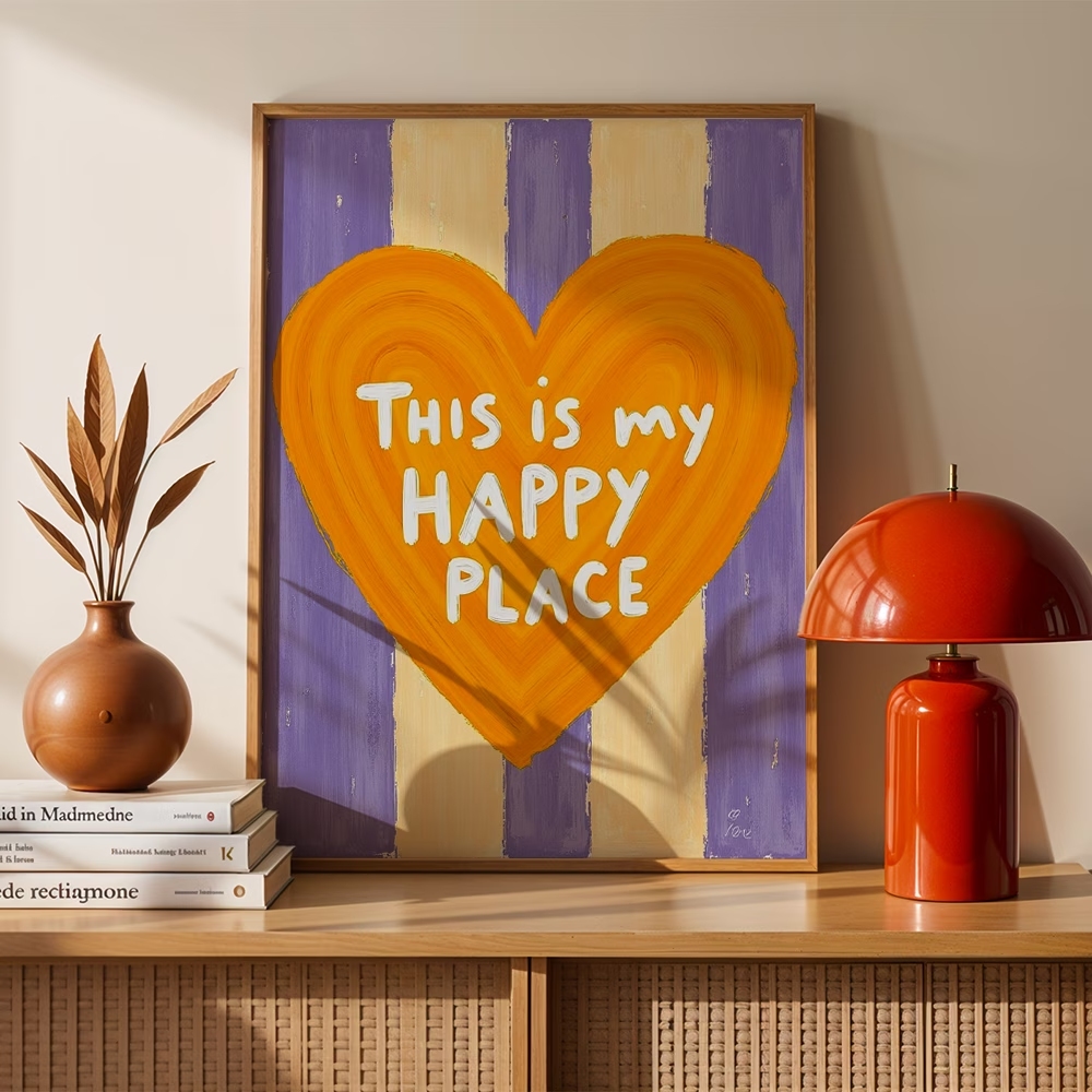 Moderner, Retro-Wandkunstdruck – Home Decor Nz Bewertung und Preis