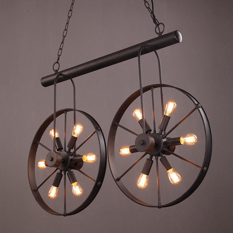 Retro Vintage Rad Kronleuchter – Home Decor On Wheels Bewertung und Preis