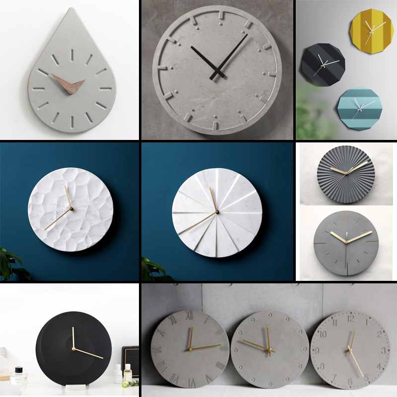 Rund beton wanduhr silikon for – Home Decor Wall Molding Bewertung und Preis