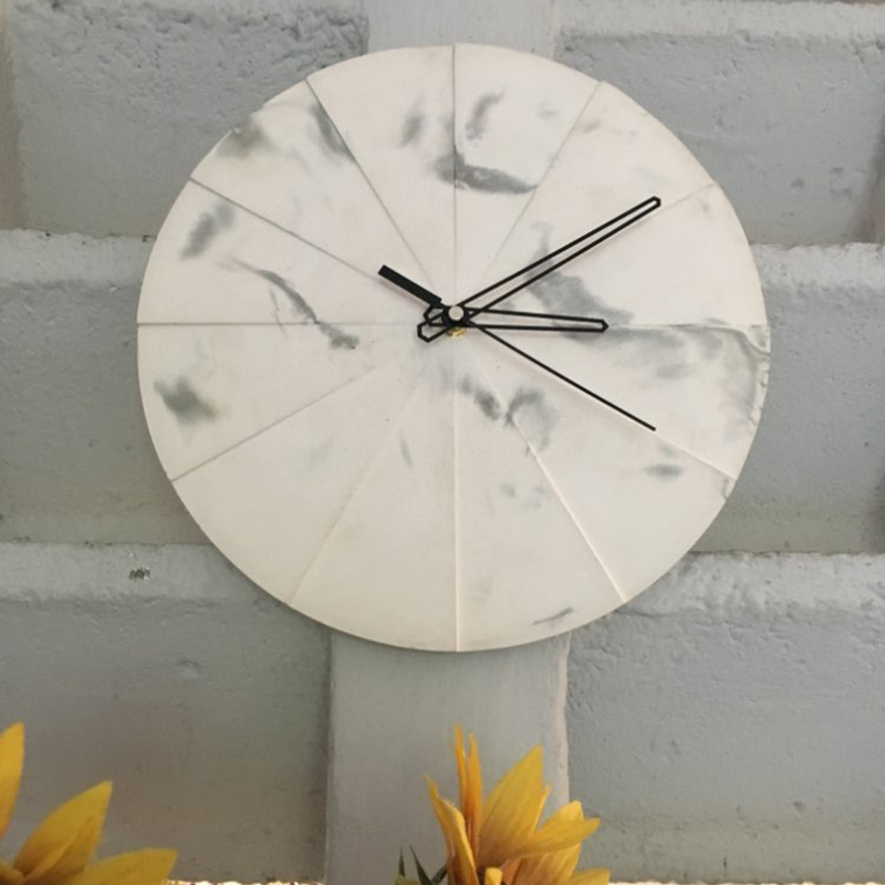 Rund beton wanduhr silikon for – Home Decor Wall Molding Bewertung und Preis