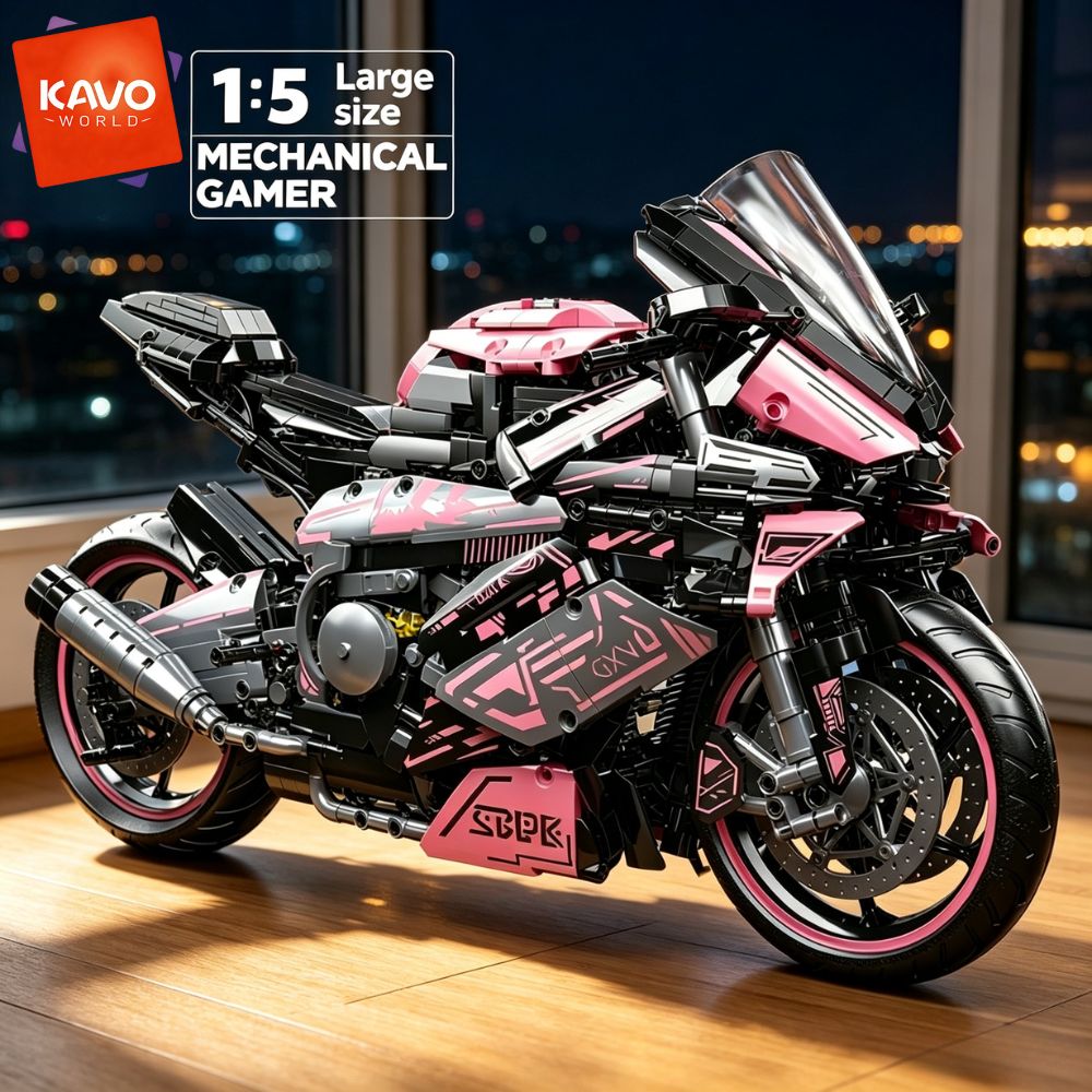KAVOWORLD 1:5 Großes Motorrad- – Home Decor On Wheels Bewertung und Preis