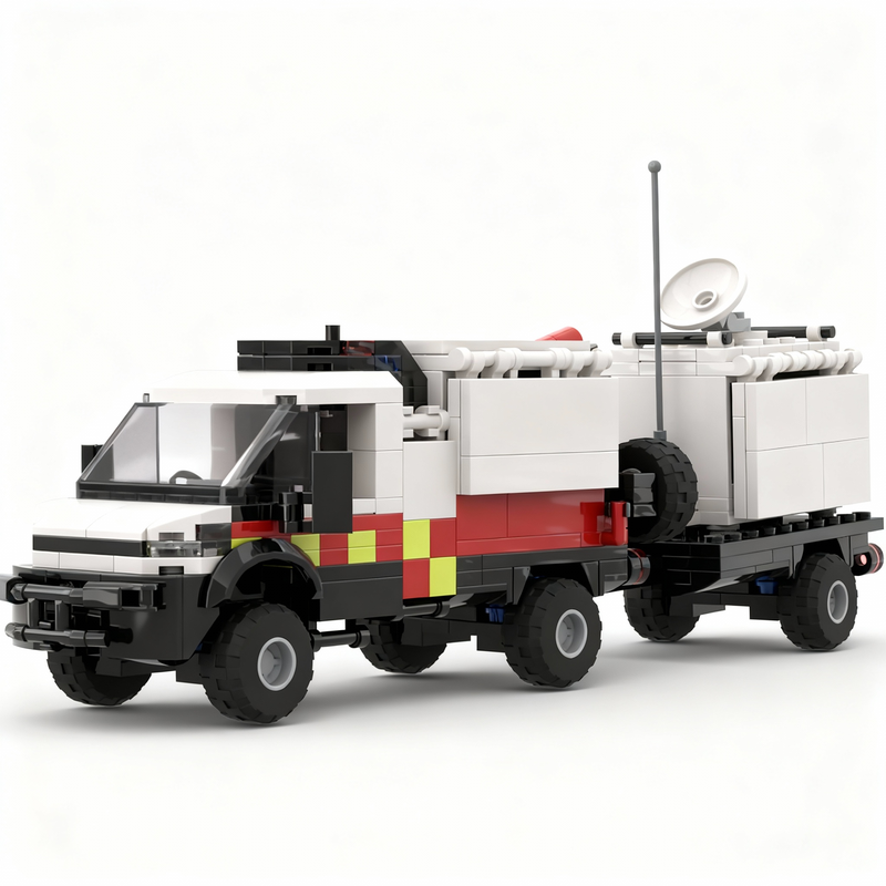 501-teiliges MOC Kreativmodell – Home Decor On Wheels Bewertung und Preis