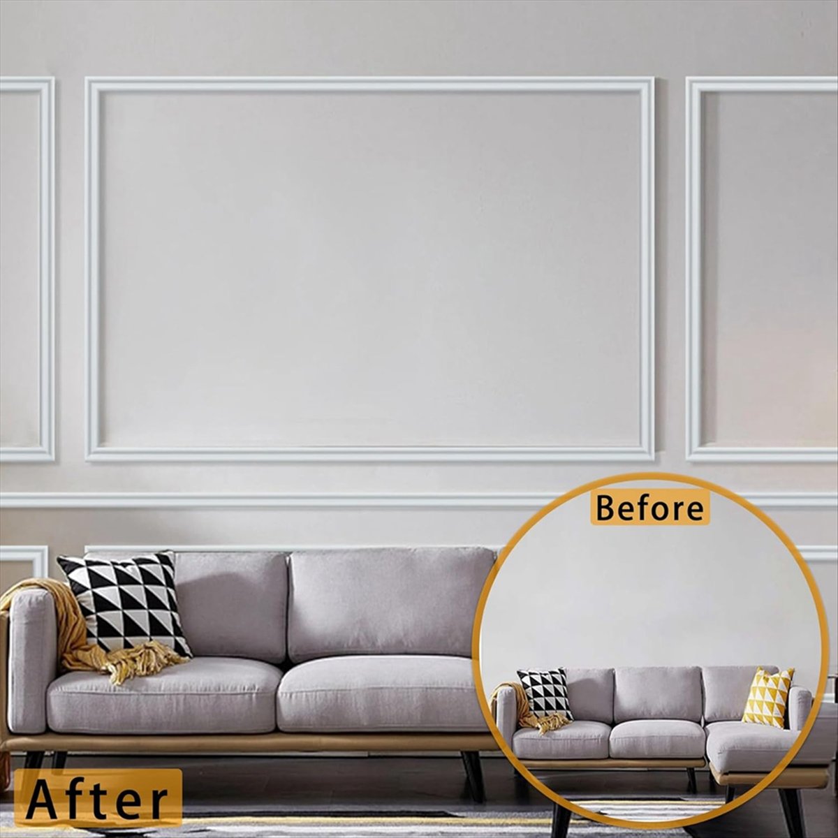 N14R Top 240 cm L x 0,9 Zoll B – Home Decor Wall Molding Bewertung und Preis