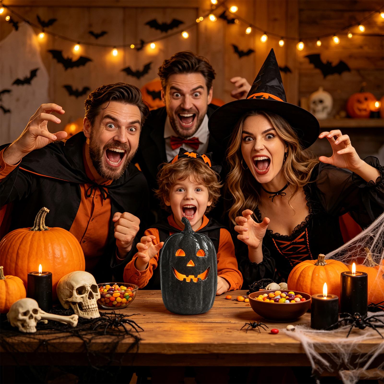 Halloween-Kürbis-Deko aus Kuns – Home Decor Handmade Bewertung und Preis